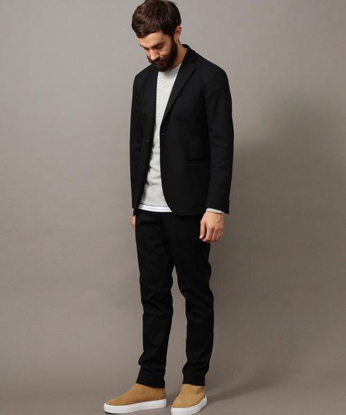 BEAUTY&YOUTH UNITED ARROWS（ビューティーアンドユースユナイテッドアローズ）の「BY ∴ TR ツイル ノープリーツパンツ◆（スラックス・メンズ・ブラック/グレー/ネイビー・SMALL/MEDIUM/LARGE/X-LARGE）」の19枚目の写真