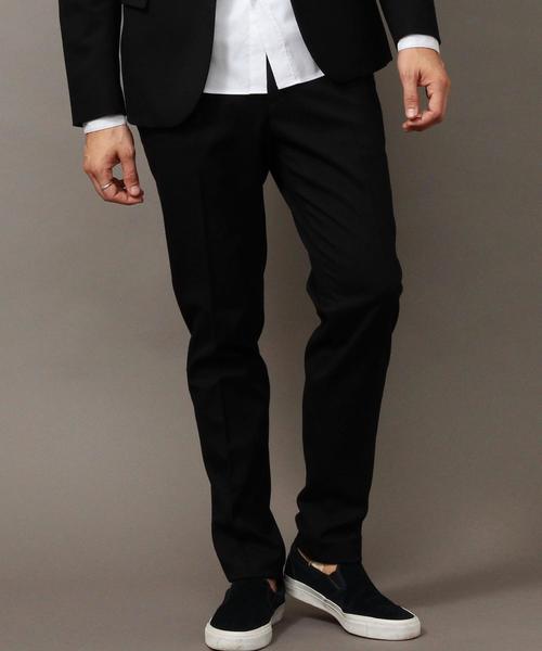 BEAUTY&YOUTH UNITED ARROWS（ビューティーアンドユースユナイテッドアローズ）の「BY ∴ TR ツイル ノープリーツパンツ◆（スラックス・メンズ・ブラック/グレー/ネイビー・SMALL/MEDIUM/LARGE/X-LARGE）」の9枚目の写真