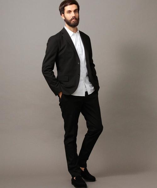 BEAUTY&YOUTH UNITED ARROWS（ビューティーアンドユースユナイテッドアローズ）の「BY ∴ TR ツイル ノープリーツパンツ◆（スラックス・メンズ・ブラック/グレー/ネイビー・SMALL/MEDIUM/LARGE/X-LARGE）」の10枚目の写真