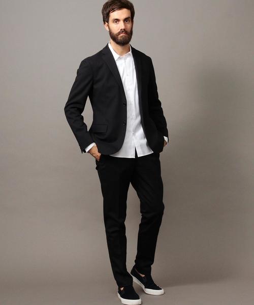 BEAUTY&YOUTH UNITED ARROWS（ビューティーアンドユースユナイテッドアローズ）の「BY ∴ TR ツイル ノープリーツパンツ◆（スラックス・メンズ・ブラック/グレー/ネイビー・SMALL/MEDIUM/LARGE/X-LARGE）」の11枚目の写真