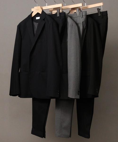 BEAUTY&YOUTH UNITED ARROWS（ビューティーアンドユースユナイテッドアローズ）の「BY ∴ TR ツイル ノープリーツパンツ◆（スラックス・メンズ・ブラック/グレー/ネイビー・SMALL/MEDIUM/LARGE/X-LARGE）」の13枚目の写真