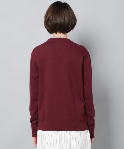 Champion（チャンピオン）の「【Champion】無地プルオーバー（スウェット・レディース・キナリ/ネイビー/ワイン/グレー/カーキ/ブラック・SMALL/LARGE/MEDIUM）」の7枚目の写真