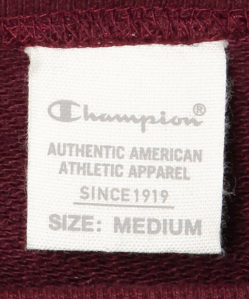 Champion（チャンピオン）の「【Champion】無地プルオーバー（スウェット・レディース・キナリ/ネイビー/ワイン/グレー/カーキ/ブラック・SMALL/LARGE/MEDIUM）」の12枚目の写真