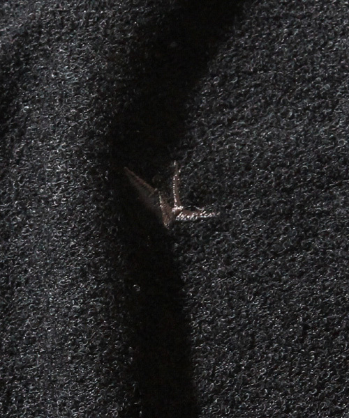 1PIU1UGUALE3 RELAX (ウノピゥウノウグァーレトレ リラックス)の「1PIU1UGUALE3 RELAX(ウノピゥウノウグァーレトレ)パイルポロシャツ(ポロシャツ・メンズ・ホワイト/ブラック×ホワイト/ブラック/ネイビー/グレー・SMALL/MEDIUM/LARGE/X-LARGE)」の9枚目の写真