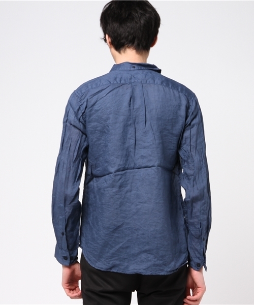 dip(ディップ)の「【dip】ディップ/ リネンシャツ(シャツ/ブラウス・メンズ・レッド/インディゴブルー・LARGE/MEDIUM)」の4枚目の写真