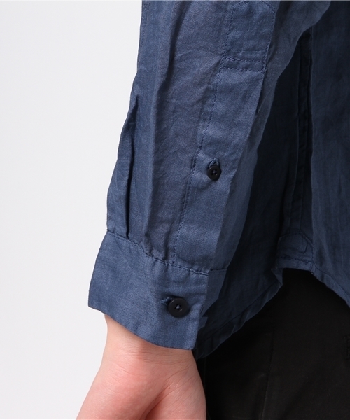 dip(ディップ)の「【dip】ディップ/ リネンシャツ(シャツ/ブラウス・メンズ・レッド/インディゴブルー・LARGE/MEDIUM)」の6枚目の写真