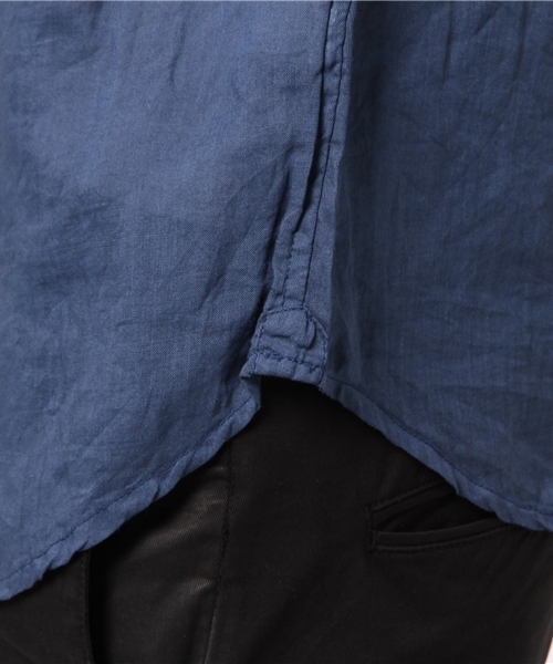 dip(ディップ)の「【dip】ディップ/ リネンシャツ(シャツ/ブラウス・メンズ・レッド/インディゴブルー・LARGE/MEDIUM)」の8枚目の写真