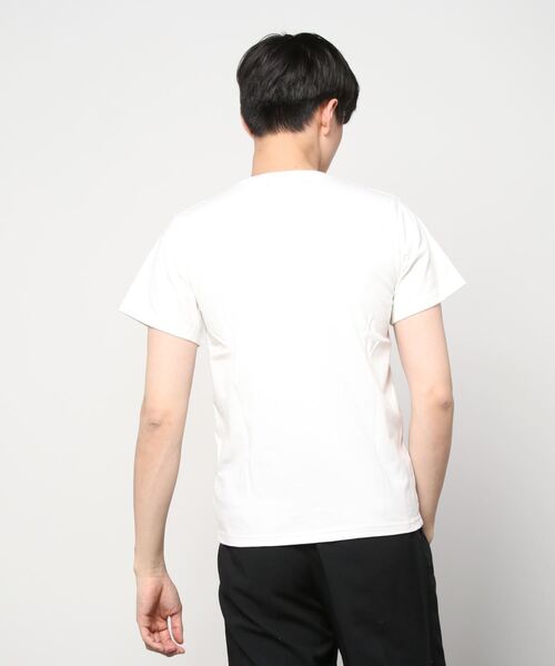 ALDIES(アールディーズ)の「Genuine T / ジェヌインT(Tシャツ/カットソー・メンズ・ホワイト/ホワイト系その他/レッド・X-SMALL/SMALL/LARGE/MEDIUM)」の5枚目の写真