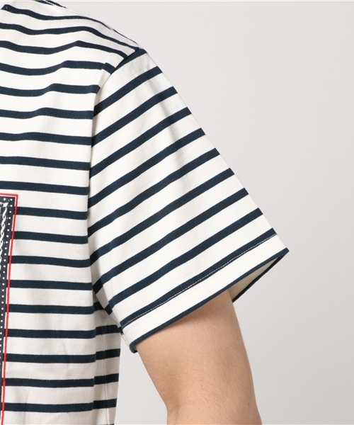 ALDIES(アールディーズ)の「Genuine T / ジェヌインT(Tシャツ/カットソー・メンズ・ホワイト/ホワイト系その他/レッド・X-SMALL/SMALL/LARGE/MEDIUM)」の7枚目の写真