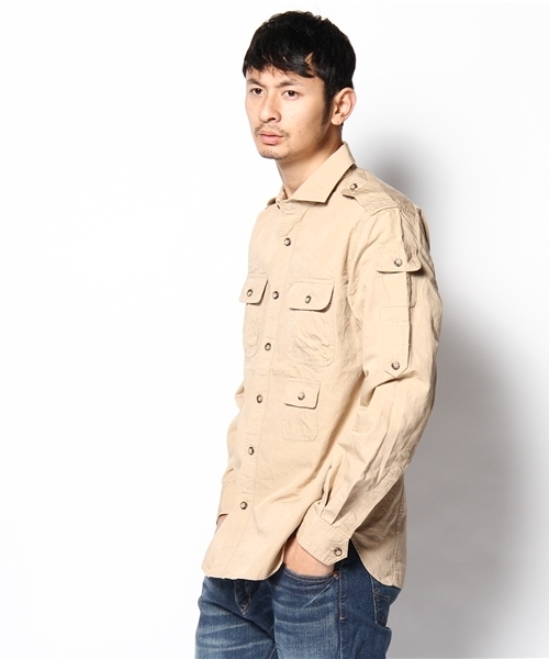 BEAMS PLUS（ビームスプラス）の「○BEAMS PLUS / サファリシャツ 12S 