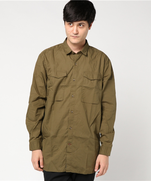 Timberland(ティンバーランド)の「GIRI COLLECTION 長袖シャツ(シャツ/ブラウス・メンズ・ブラック/ブラウン・LARGE/SMALL/MEDIUM/X-LARGE)」の17枚目の写真