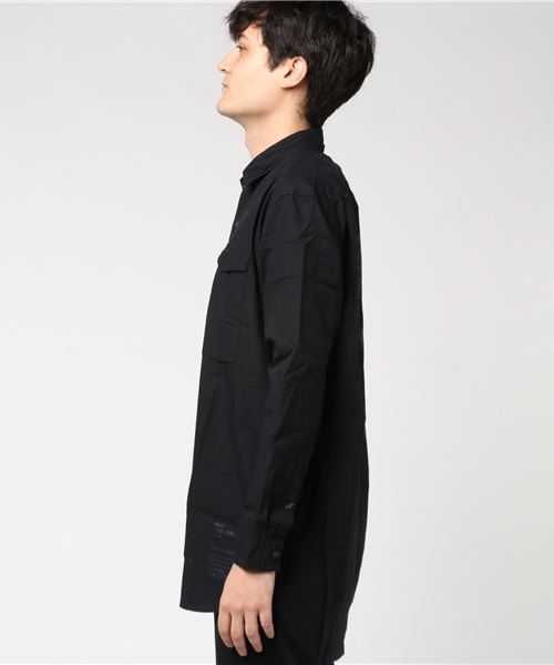 Timberland(ティンバーランド)の「GIRI COLLECTION 長袖シャツ(シャツ/ブラウス・メンズ・ブラック/ブラウン・LARGE/SMALL/MEDIUM/X-LARGE)」の3枚目の写真