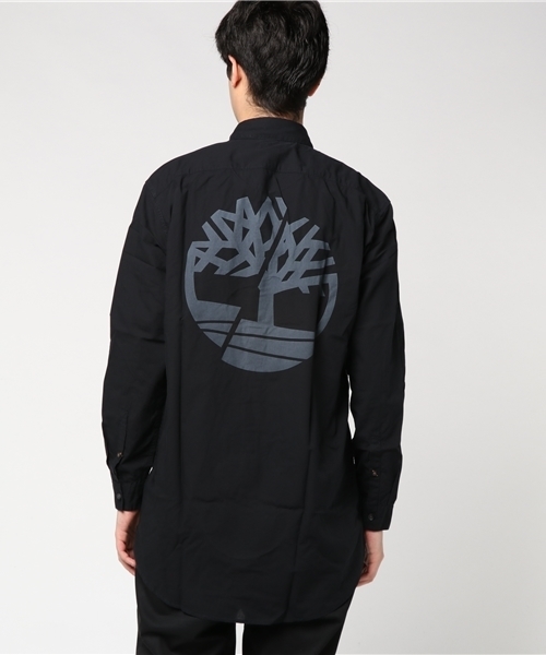 Timberland(ティンバーランド)の「GIRI COLLECTION 長袖シャツ(シャツ/ブラウス・メンズ・ブラック/ブラウン・LARGE/SMALL/MEDIUM/X-LARGE)」の4枚目の写真