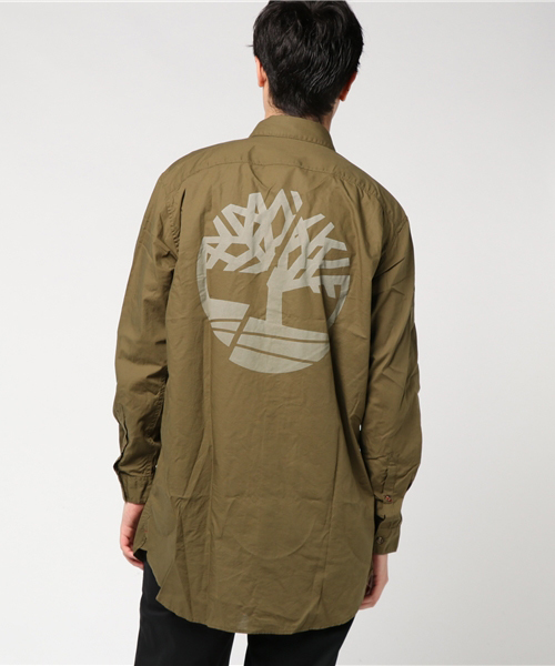 Timberland(ティンバーランド)の「GIRI COLLECTION 長袖シャツ(シャツ/ブラウス・メンズ・ブラック/ブラウン・LARGE/SMALL/MEDIUM/X-LARGE)」の11枚目の写真