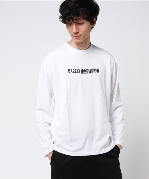 IGNIO（イグニオ）の「スタンダード ロングＴシャツ（Tシャツ/カットソー・メンズ・ブラック/トップグレー/オフホワイト・M/S/L/LL）」の11枚目の写真