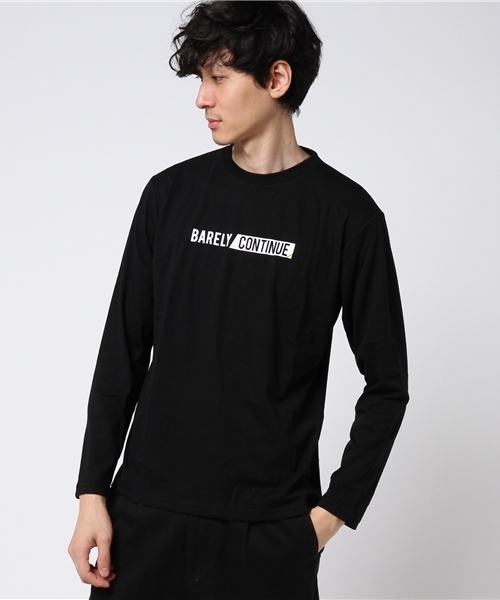 IGNIO（イグニオ）の「スタンダード ロングＴシャツ（Tシャツ/カットソー・メンズ・ブラック/トップグレー/オフホワイト・M/S/L/LL）」の10枚目の写真