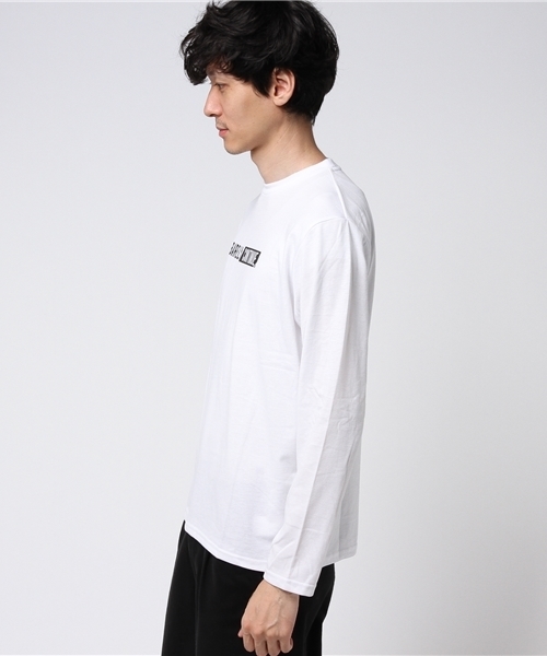 IGNIO（イグニオ）の「スタンダード ロングＴシャツ（Tシャツ/カットソー・メンズ・ブラック/トップグレー/オフホワイト・M/S/L/LL）」の4枚目の写真