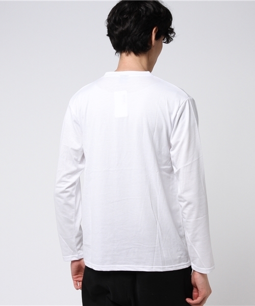 IGNIO（イグニオ）の「スタンダード ロングＴシャツ（Tシャツ/カットソー・メンズ・ブラック/トップグレー/オフホワイト・M/S/L/LL）」の5枚目の写真