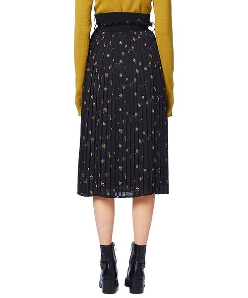 CLANE(クラネ)の「SIDE PLEATS BELT SK(スカート・レディース・ブラック/レッド・2/0/1)」の14枚目の写真