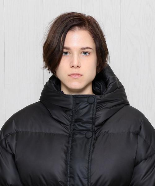 H　BEAUTY&YOUTH UNITED ARROWS（エイチビューティーアンドユースユナイテッドアローズ）の「＜IENKI IENKI＞MICHELIN BELT DOWN JACKET/コート（ダウンジャケット/コート・レディース・イエロー/ブラック・X-SMALL/MEDIUM/SMALL）」の6枚目の写真