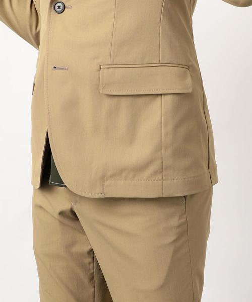 green label relaxing(グリーンレーベルリラクシング)の「NM ライトロイヤルオックス2B M70 ジャケット ◆(テーラードジャケット・メンズ・ベージュ/ネイビー・L/XS/XL/S/M)」の18枚目の写真