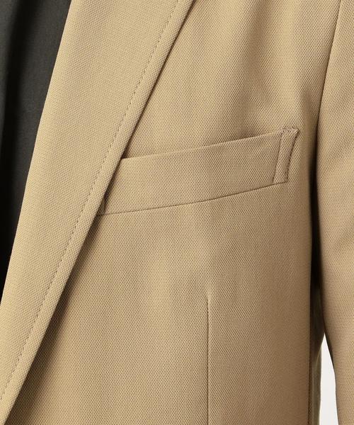 green label relaxing(グリーンレーベルリラクシング)の「NM ライトロイヤルオックス2B M70 ジャケット ◆(テーラードジャケット・メンズ・ベージュ/ネイビー・L/XS/XL/S/M)」の21枚目の写真