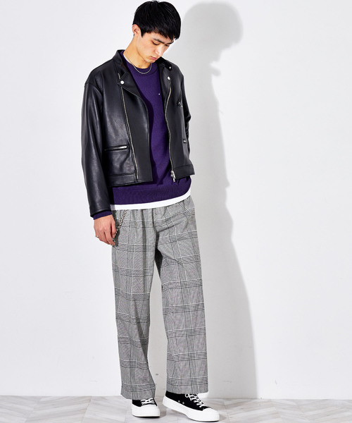 STUDIOUS（ステュディオス）の「【STUDIOUS】セミダブルレザー