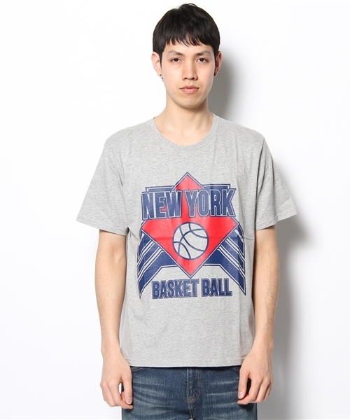 WEGO（ウィゴー）の「WEGO/スポーツロゴTee（S）（Tシャツ/カットソー・メンズ・ホワイト/ホワイト系その他/ブラック/杢グレー/ブルー・MEDIUM/LARGE）」の6枚目の写真