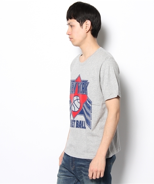 WEGO（ウィゴー）の「WEGO/スポーツロゴTee（S）（Tシャツ/カットソー・メンズ・ホワイト/ホワイト系その他/ブラック/杢グレー/ブルー・MEDIUM/LARGE）」の7枚目の写真