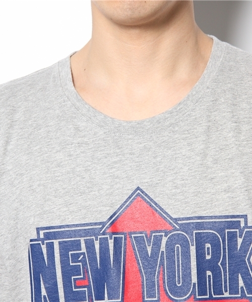 WEGO（ウィゴー）の「WEGO/スポーツロゴTee（S）（Tシャツ/カットソー・メンズ・ホワイト/ホワイト系その他/ブラック/杢グレー/ブルー・MEDIUM/LARGE）」の9枚目の写真