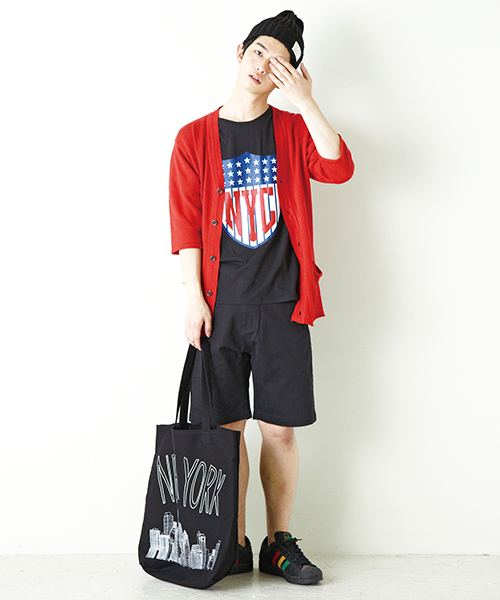 WEGO(ウィゴー)の「WEGO/スポーツロゴTee(S)(Tシャツ/カットソー・メンズ・ホワイト系その他/杢グレー/ブルー/ホワイト/ブラック・MEDIUM/LARGE)」の13枚目の写真