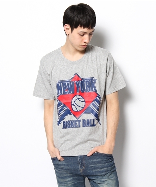 WEGO（ウィゴー）の「WEGO/スポーツロゴTee（S）（Tシャツ/カットソー・メンズ・ホワイト/ホワイト系その他/ブラック/杢グレー/ブルー・MEDIUM/LARGE）」の13枚目の写真