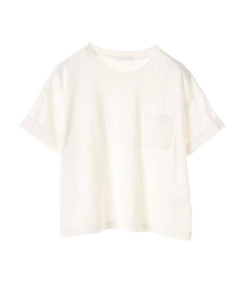 AMERICAN HOLIC(アメリカンホリック)の「・袖折り返しカットプルオーバー(Tシャツ/カットソー・レディース・チャコールグレー/オフホワイト/カーキ/グレー系その他/キャメル/その他7・FREE)」の21枚目の写真