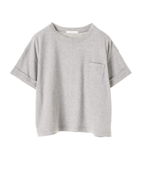 AMERICAN HOLIC(アメリカンホリック)の「・袖折り返しカットプルオーバー(Tシャツ/カットソー・レディース・チャコールグレー/オフホワイト/カーキ/グレー系その他/キャメル/その他7・FREE)」の20枚目の写真