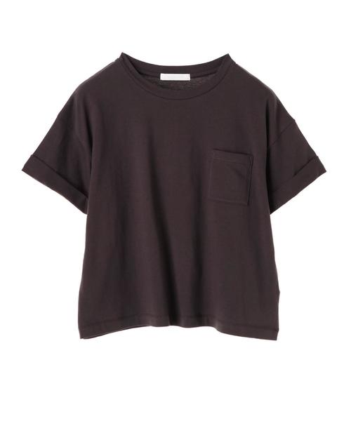 AMERICAN HOLIC(アメリカンホリック)の「・袖折り返しカットプルオーバー(Tシャツ/カットソー・レディース・チャコールグレー/オフホワイト/カーキ/グレー系その他/キャメル/その他7・FREE)」の19枚目の写真