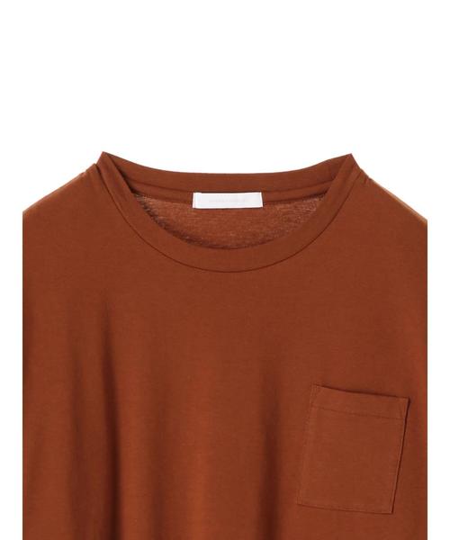 AMERICAN HOLIC(アメリカンホリック)の「・袖折り返しカットプルオーバー(Tシャツ/カットソー・レディース・チャコールグレー/オフホワイト/カーキ/グレー系その他/キャメル/その他7・FREE)」の10枚目の写真