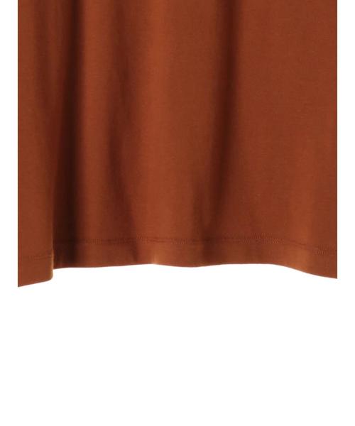 AMERICAN HOLIC(アメリカンホリック)の「・袖折り返しカットプルオーバー(Tシャツ/カットソー・レディース・チャコールグレー/オフホワイト/カーキ/グレー系その他/キャメル/その他7・FREE)」の8枚目の写真