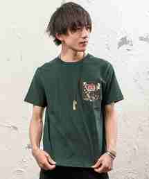 MinoriTY | ＢＥＮＤＡＶＩＳカモ柄ポケットＴ(Tシャツ/カットソー)