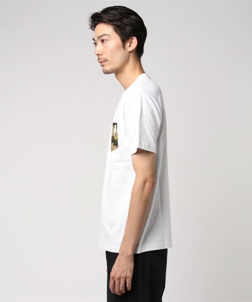 MinoriTY(マイノリティ)の「BENDAVISカモ柄ポケットT(Tシャツ/カットソー・メンズ・ホワイト/ブラック/ダークグリーン・M/L)」の7枚目の写真