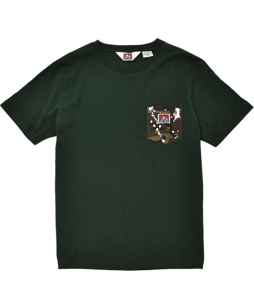 MinoriTY(マイノリティ)の「BENDAVISカモ柄ポケットT(Tシャツ/カットソー・メンズ・ホワイト/ブラック/ダークグリーン・M/L)」の11枚目の写真