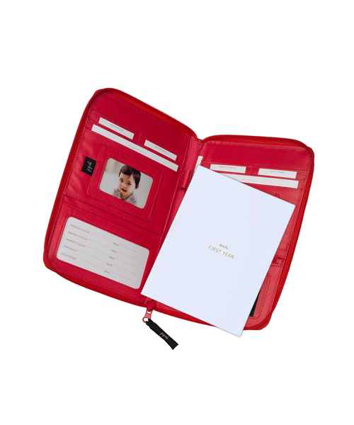 merrier BEAMS(メリアビームス)の「petunia pickle bottom / 母子手帳ケース <エンボス>(母子手帳ケース・レディース・ピンク/イエロー/チャコールグレー・ONE SIZE)」の19枚目の写真