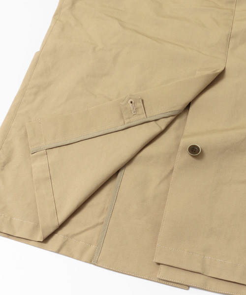 URBAN RESEARCH Sonny Label（アーバンリサーチサニーレーベル）の「4WAYステンカラーコート（ステンカラーコート・メンズ・ブラック/ベージュ/カーキ・MEDIUM/LARGE）」の21枚目の写真