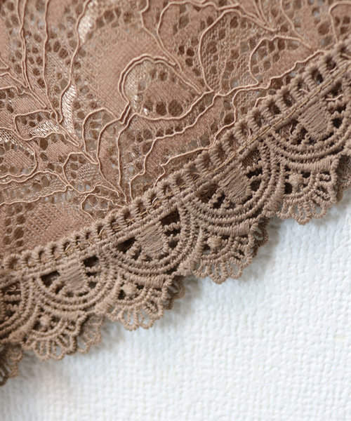 andme（アンドミー）の「ヴィンテージ風レースブラウストップス（シャツ/ブラウス・レディース・ブラック/グリーン/ベージュ/ブラウン・M）」の14枚目の写真