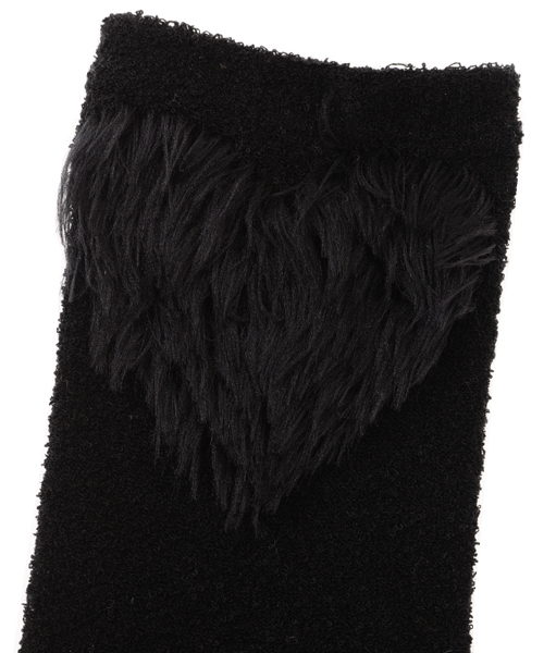 Candy Stripper（キャンディストリッパー）の「HEART FOR ソックス（ソックス/靴下・レディース・ブラック/レッド/ピンク・FREE）」の5枚目の写真