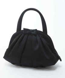 【喪服・礼服用】ファスナー付きソフトブラックフォーマルバッグ