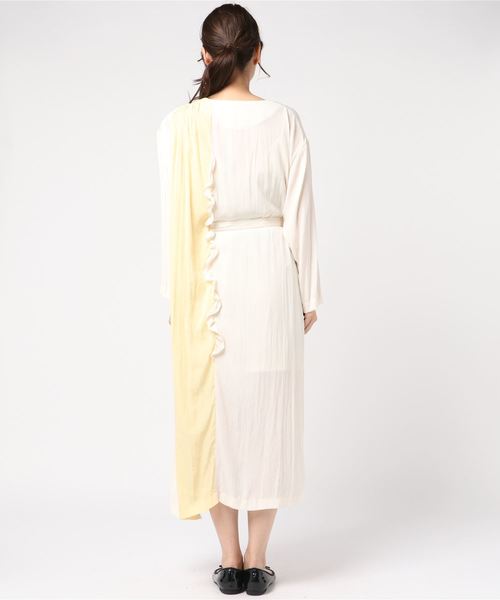 (OKIRAKU)アシメトリーワンピース (OKIRAKU)アシメトリーワンピース