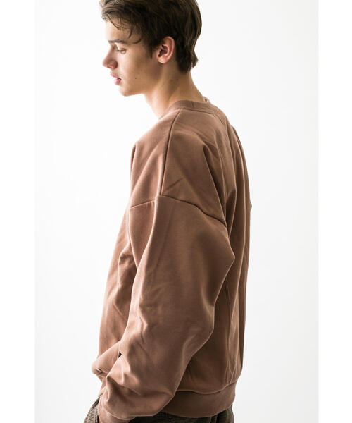 MONKEY TIME（モンキータイム）の「＜monkey time＞ BACK SHAGGY CREW/スウェット ◆（スウェット・メンズ・ブラック/ダークグリーン/グレー/ライトピンク・SMALL/MEDIUM/LARGE/X-LARGE）」の19枚目の写真