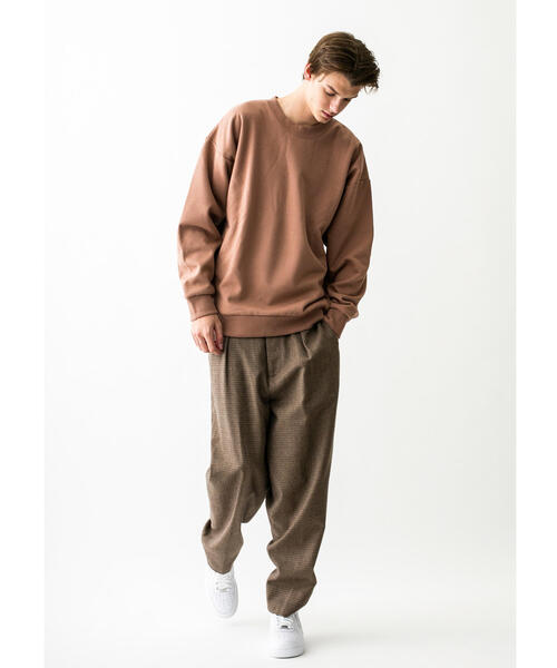 MONKEY TIME（モンキータイム）の「＜monkey time＞ BACK SHAGGY CREW/スウェット ◆（スウェット・メンズ・ブラック/ダークグリーン/グレー/ライトピンク・SMALL/MEDIUM/LARGE/X-LARGE）」の18枚目の写真