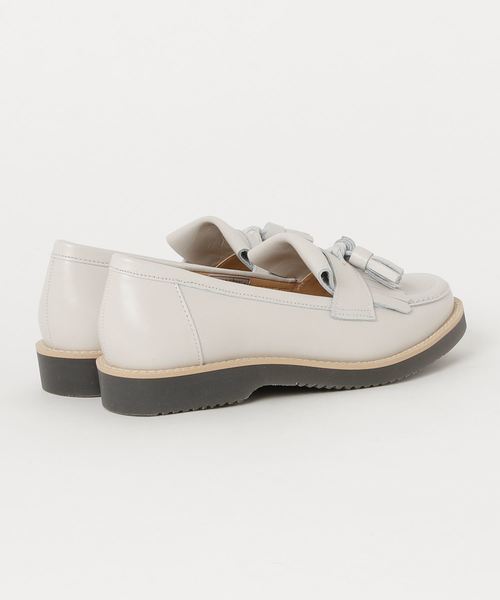 あしながおじさん（アシナガオジサン）の「〈あしながおじさん〉キルトタッセルローファー（ローファー・レディース・クリアブラック/アイボリー/ネイビー/ブラック/ブラウン・23.5cm/22.5cm/24.0cm/24.5cm/23.0cm）」の13枚目の写真