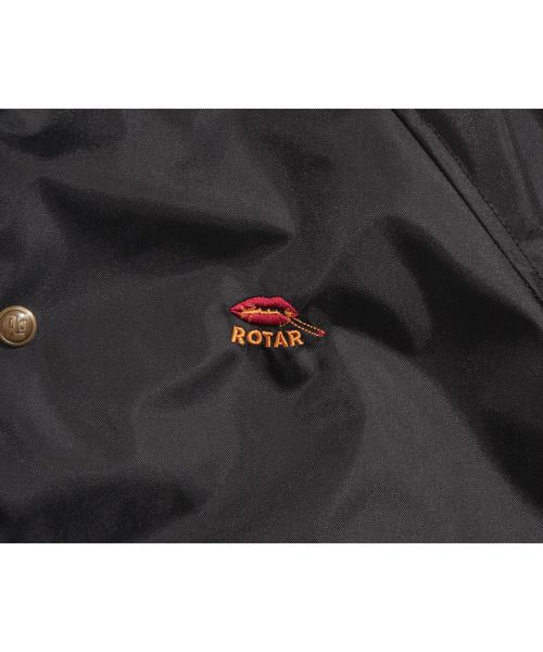 ROTAR（ローター）の「Neo Coach Jacket ナイロン コーチジャケット（ナイロンジャケット・メンズ・ブラック/ベージュ・MEDIUM/LARGE）」の4枚目の写真